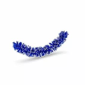 Christmas Blue Chain Decoration 3d model