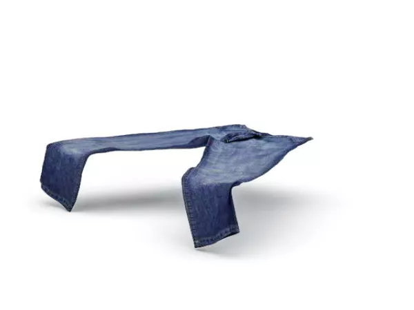 Clothes Blue Jeans 3d model Clothes Blue Jeans 3d model