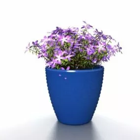 Garden Big Urn Planters 3d model