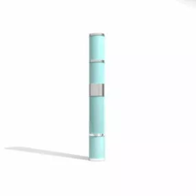 Blue Color Column Decoration 3d model