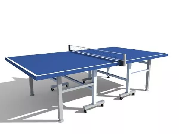 Table Tennis With Ball 3d model