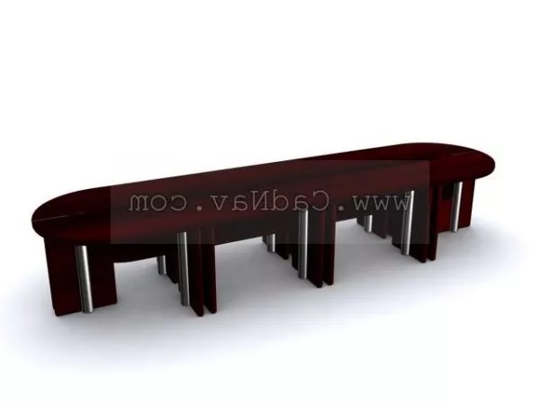 Board Conference Table Furniture 3d model Board Conference Table Furniture 3d model