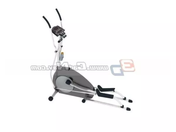 Yellow Bmx Bicycle 3d model