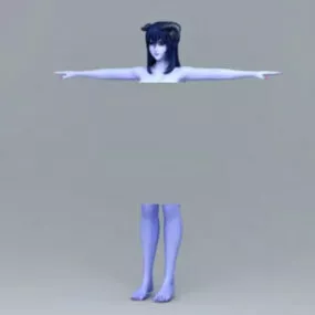 Body of Devil Girl 3d model