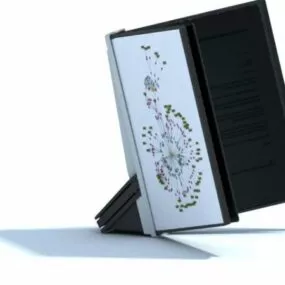 Office Book Reading Holder 3d model