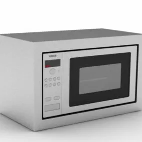 Kitchen Bosch Microwave 3d model