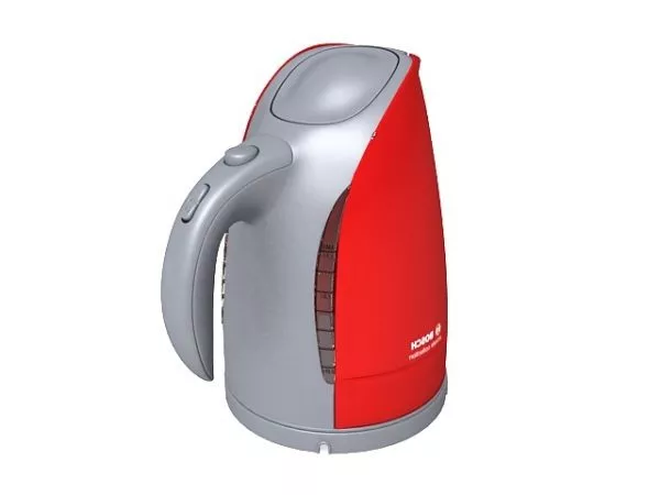 Red Kettle 3d model
