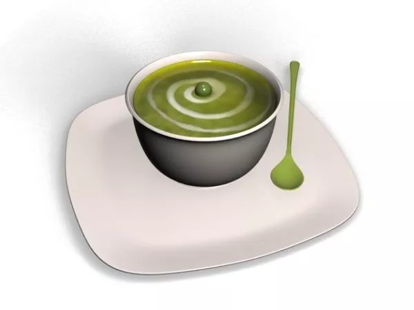 Bowl Of Soup With Top Decorative 3d model Bowl Of Soup With Top Decorative 3d model
