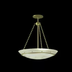 Hanging Bowl Pendant Chandelier 3d model