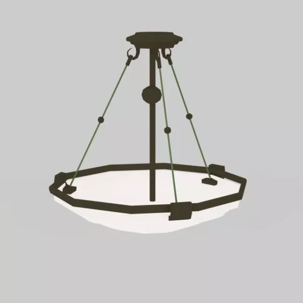 Fanblade Shape 3d model