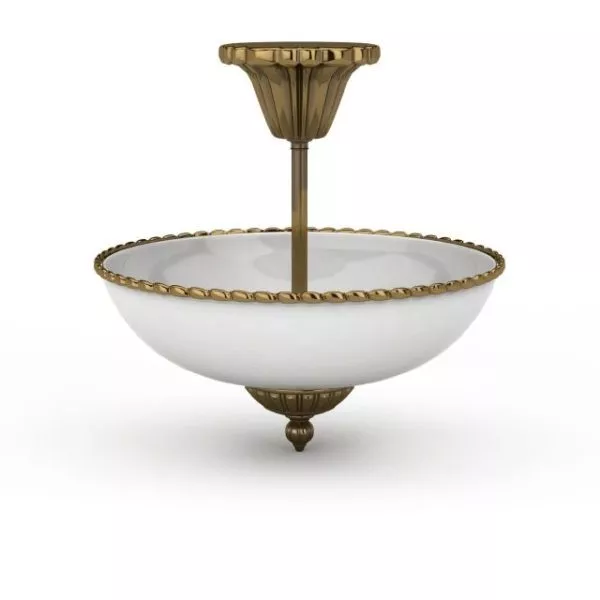 Bowl Pendant Style Light Fixture 3d model Bowl Pendant Style Light Fixture 3d model