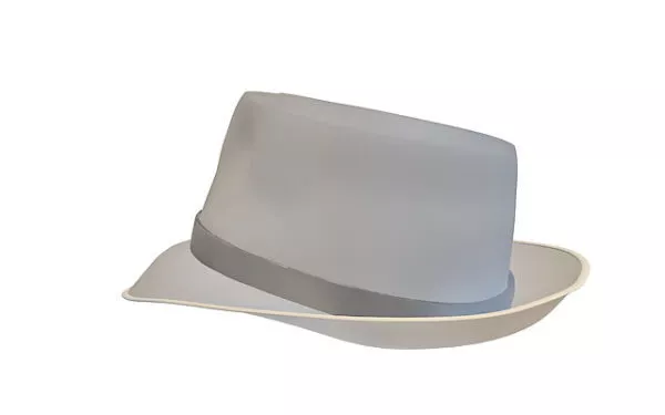 Yellow Hard Hat 3d model
