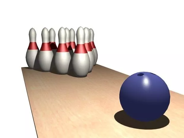 Bowling Balls Game 3d model Bowling Balls Game 3d model