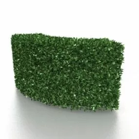 Box Hedge Garden Decoration 3d model