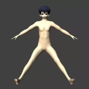 Fashion Boy Mannequin 3d model
