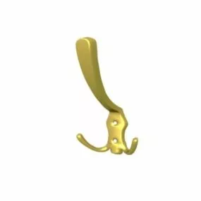 Home Brass Door Handle 3d model