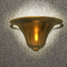 Outdoor Brass Wall Sconces 3d model