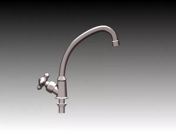 Single Faucet Dorn Sanitary 3d model