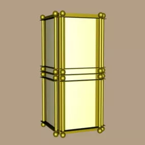 Brass Wall Mount Sconces 3d model
