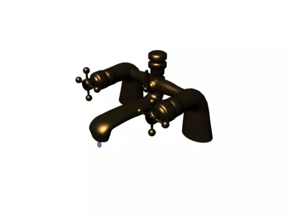 Flat Faucet Gessi 3d model