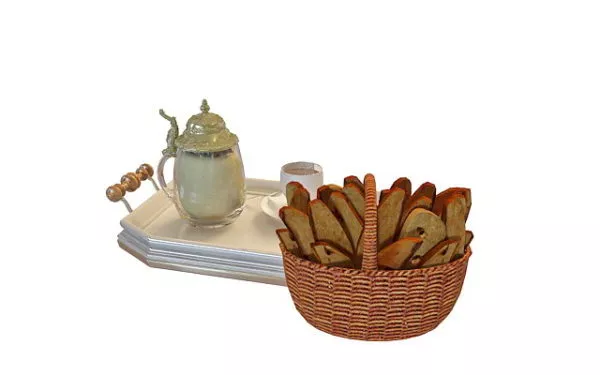 Chinese Porcelain Teapot Set 3d model