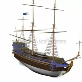 British Royal Navy Hms Watercraft 3d model