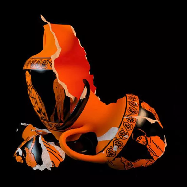 Broken Vase 3d model Broken Vase 3d model