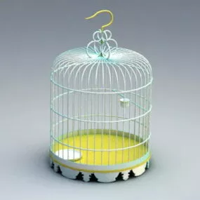 Metal Bird Cage 3d model