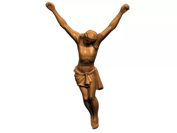 Crucified Christ Figure Statue 3d model Crucified Christ Figure Statue 3d model