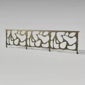 Building Bronze Stair Rails 3d model