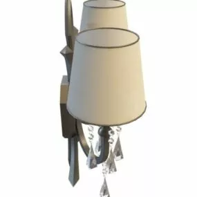 Antique Shape Bronze Wall Sconce 3d model