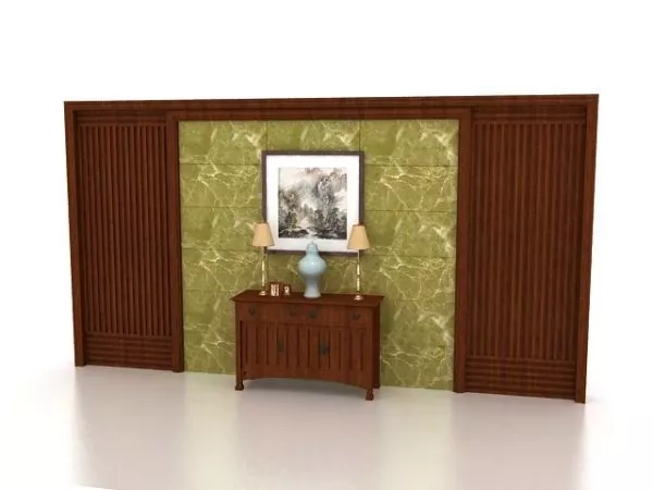 Home Feature Wall Bedroom 3d model Home Feature Wall Bedroom 3d model