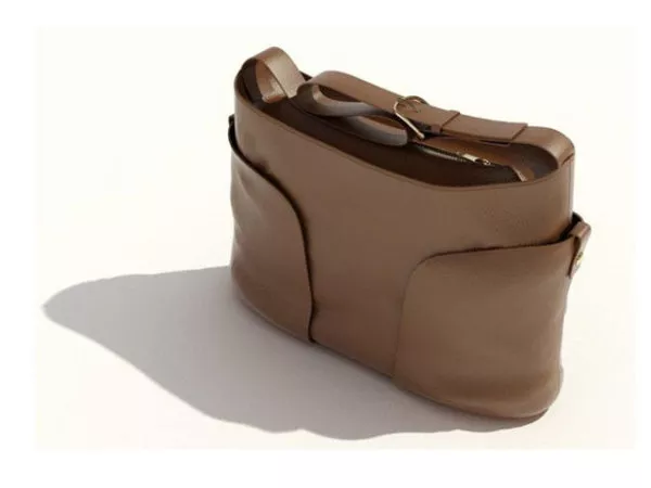Office Handbag Leather 3d model