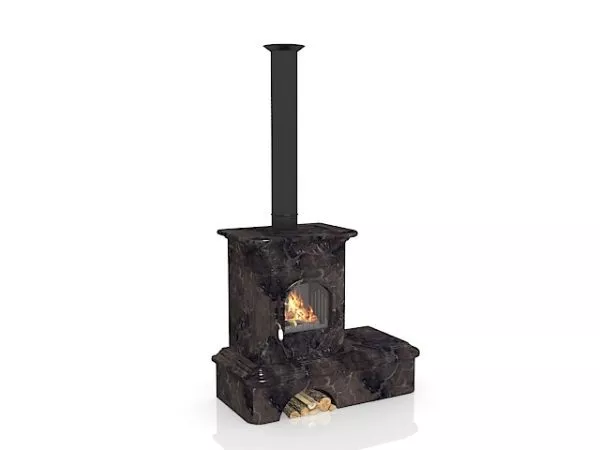 Siemens Gas Stove Three Stoves 3d model