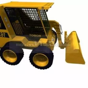 Heavy Industrial Bucket Loader 3d model