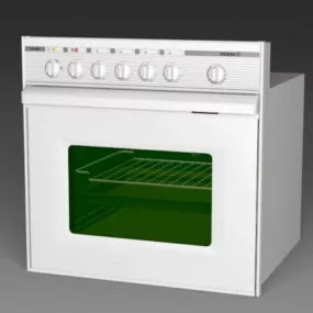 Kitchen Tool Built In Oven 3d model