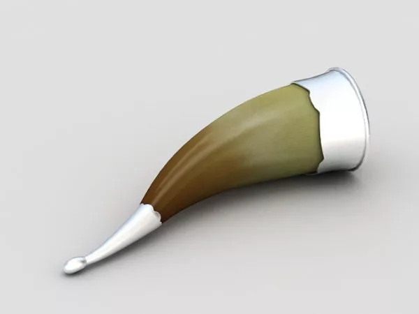 Living Room Bull Horn Decoration 3d model Living Room Bull Horn Decoration 3d model