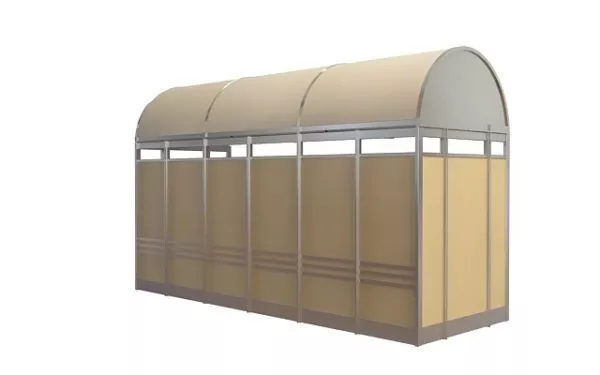 Red Bus 3d model