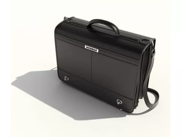 Business Man Leather Briefcase 3d model Business Man Leather Briefcase 3d model
