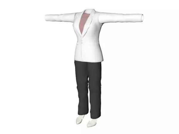 Pant For Boy 3d model