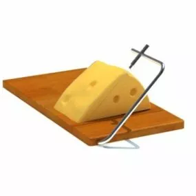 Kitchen Butter Cutter Slicer 3d model