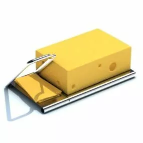 Kitchen Butter Cutter Tool 3d model