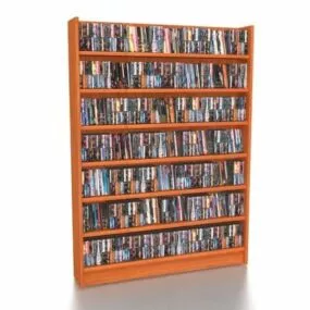 Cd Display Rack 3d model