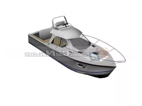Old Row Boat 3d model