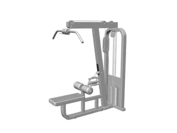 Cable Pull-down Fitness Exercise Machine 3d model Cable Pull-down Fitness Exercise Machine 3d model