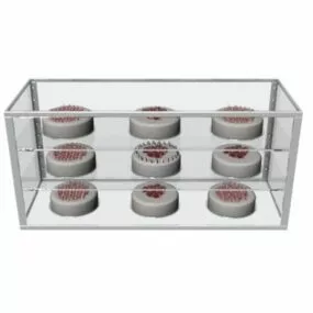 Bakery Shop Cake Show Case 3d model