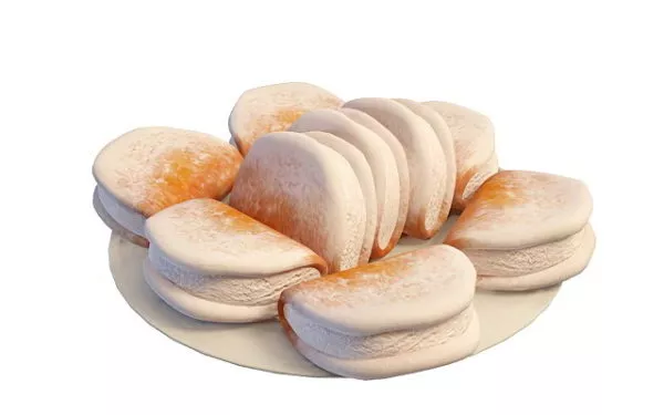 Single Pancake 3d model