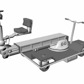 Camera Dolly Device 3d model
