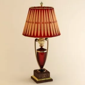 Bedroom Champion Trophy Lamp 3d model