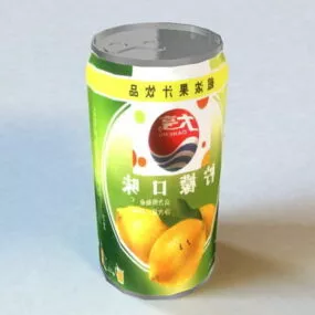 Food Canned Juice 3d model